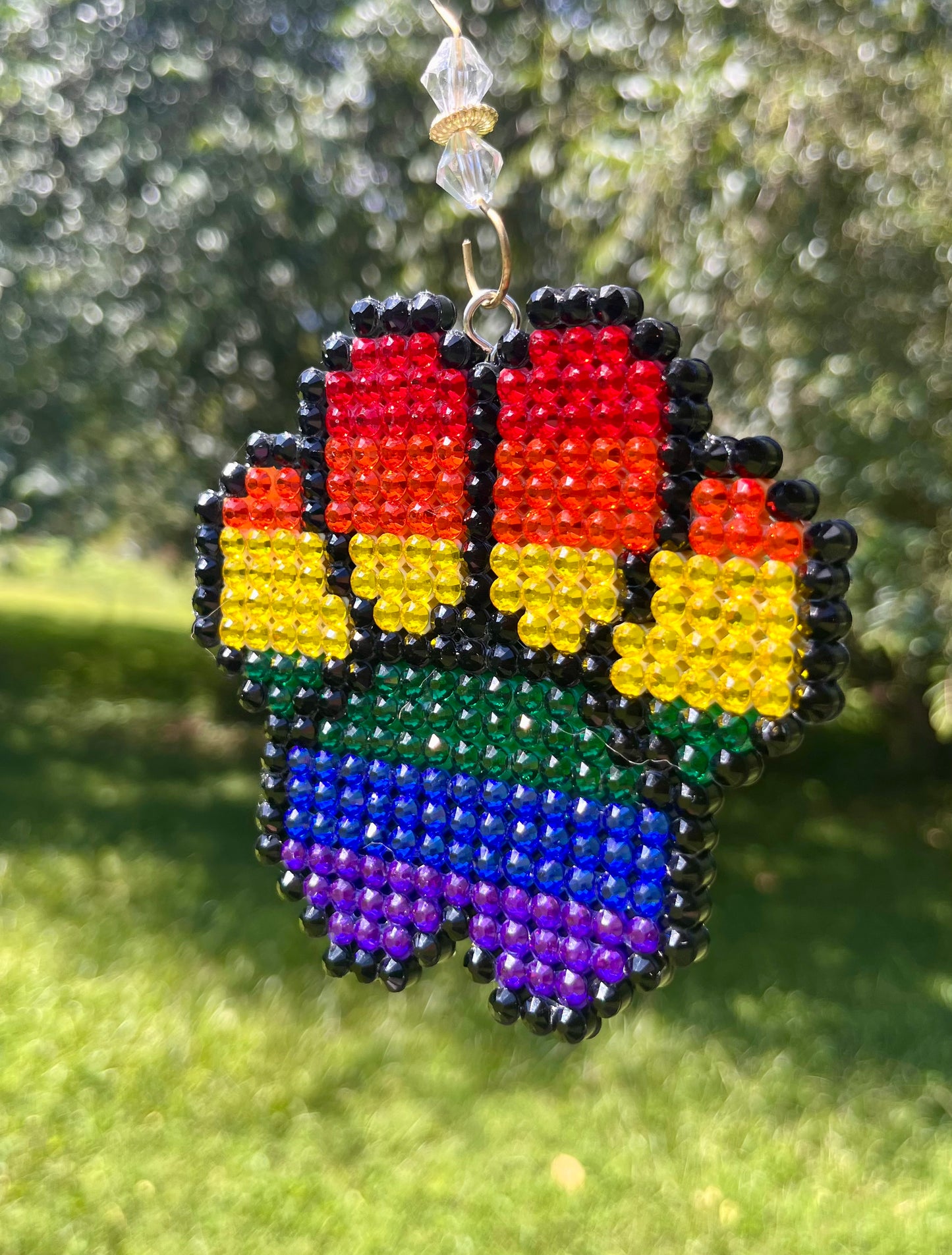 Rainbow Paw-Anywhere Ornament