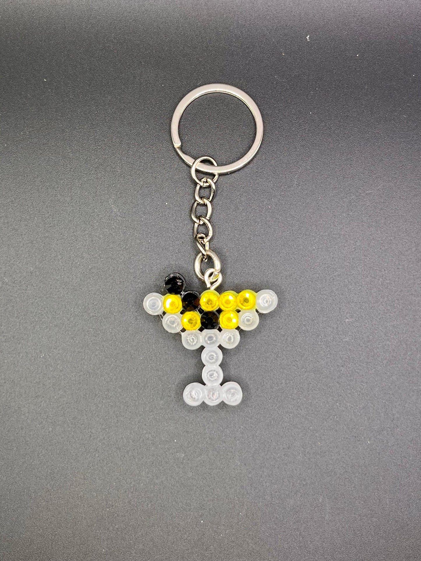 Lemon drop Martini Keychain