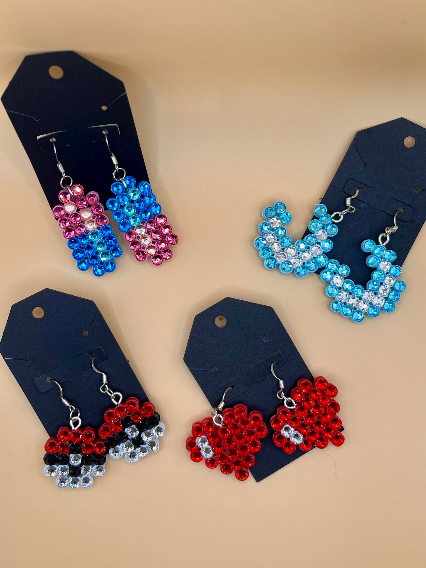 Sparkly cute earrings