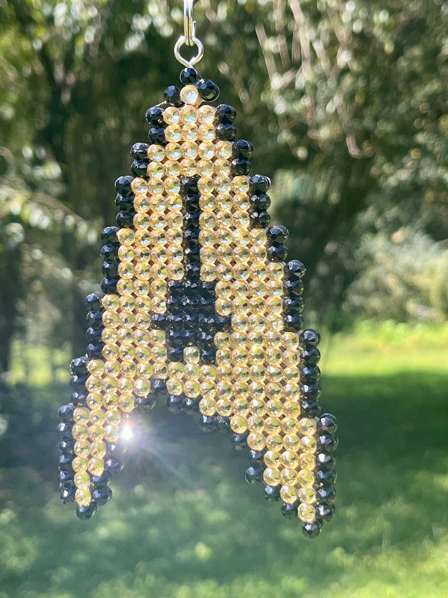 Gold Sci Fi Badge Anywhere Ornament