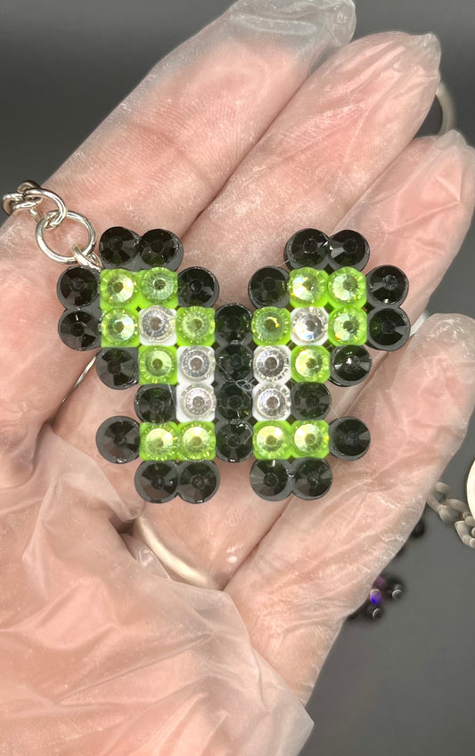 Green Butterfly keychain