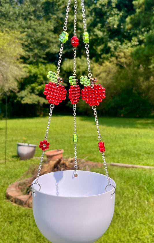 Apple a Day Hanging Planter