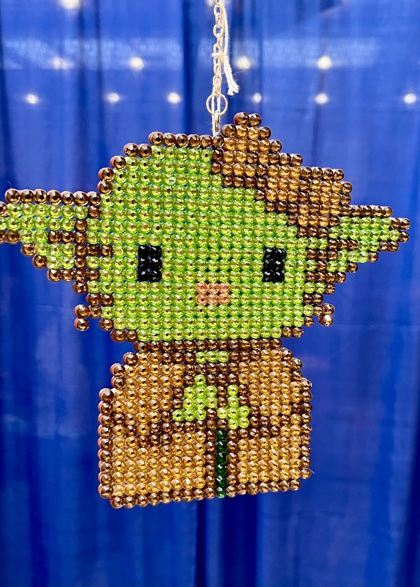 Kitty Mashups:Jedi Kitty Master Anywhere Ornament