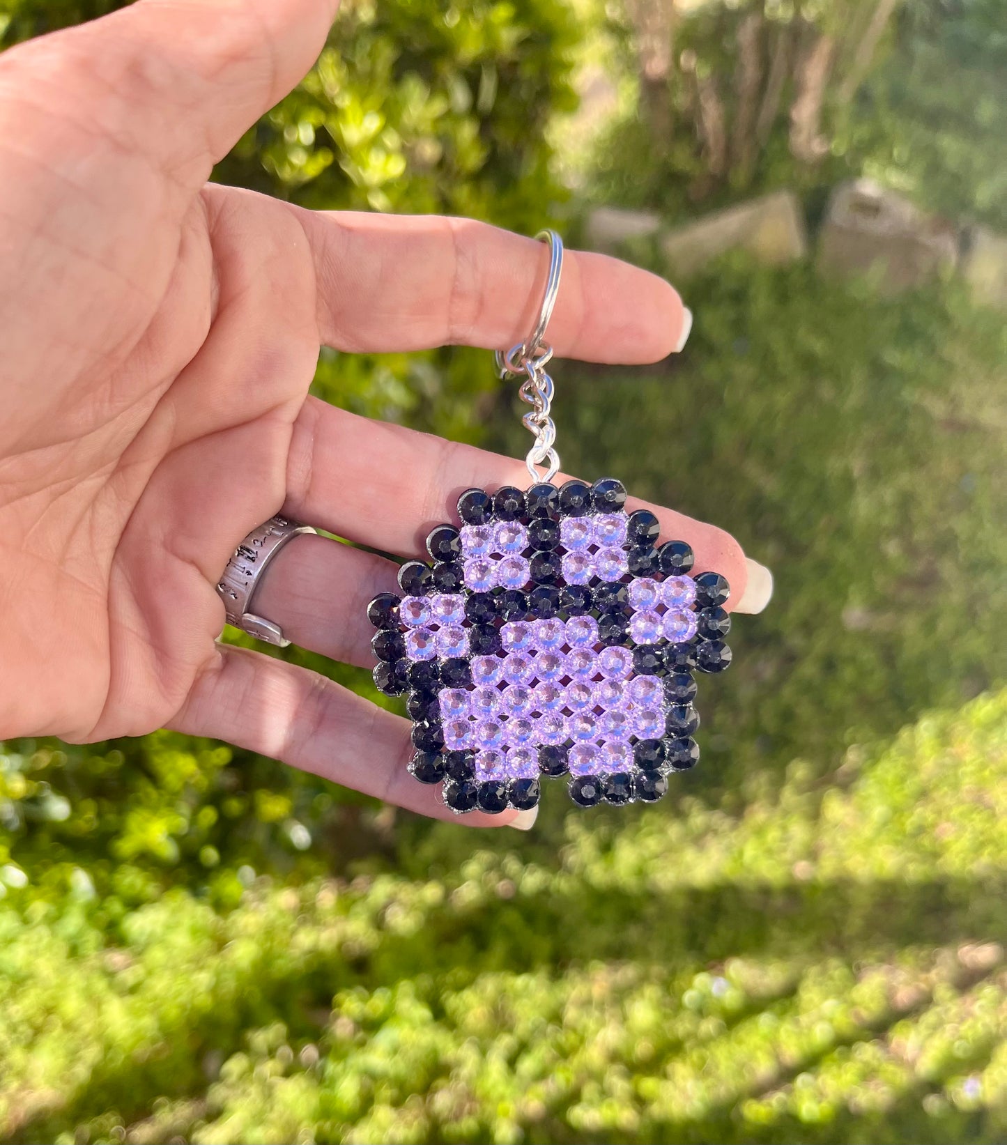 Paw Print Keychain
