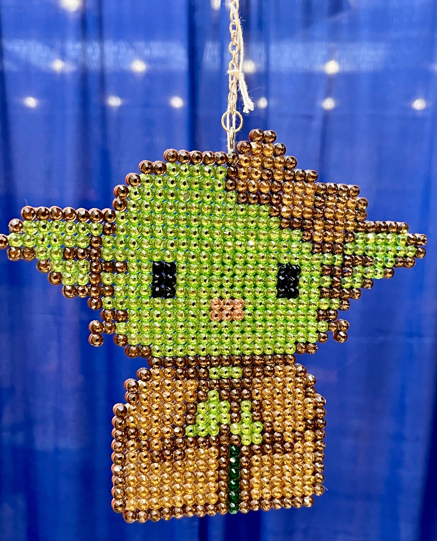 Kitty Mashups:Jedi Kitty Master Anywhere Ornament