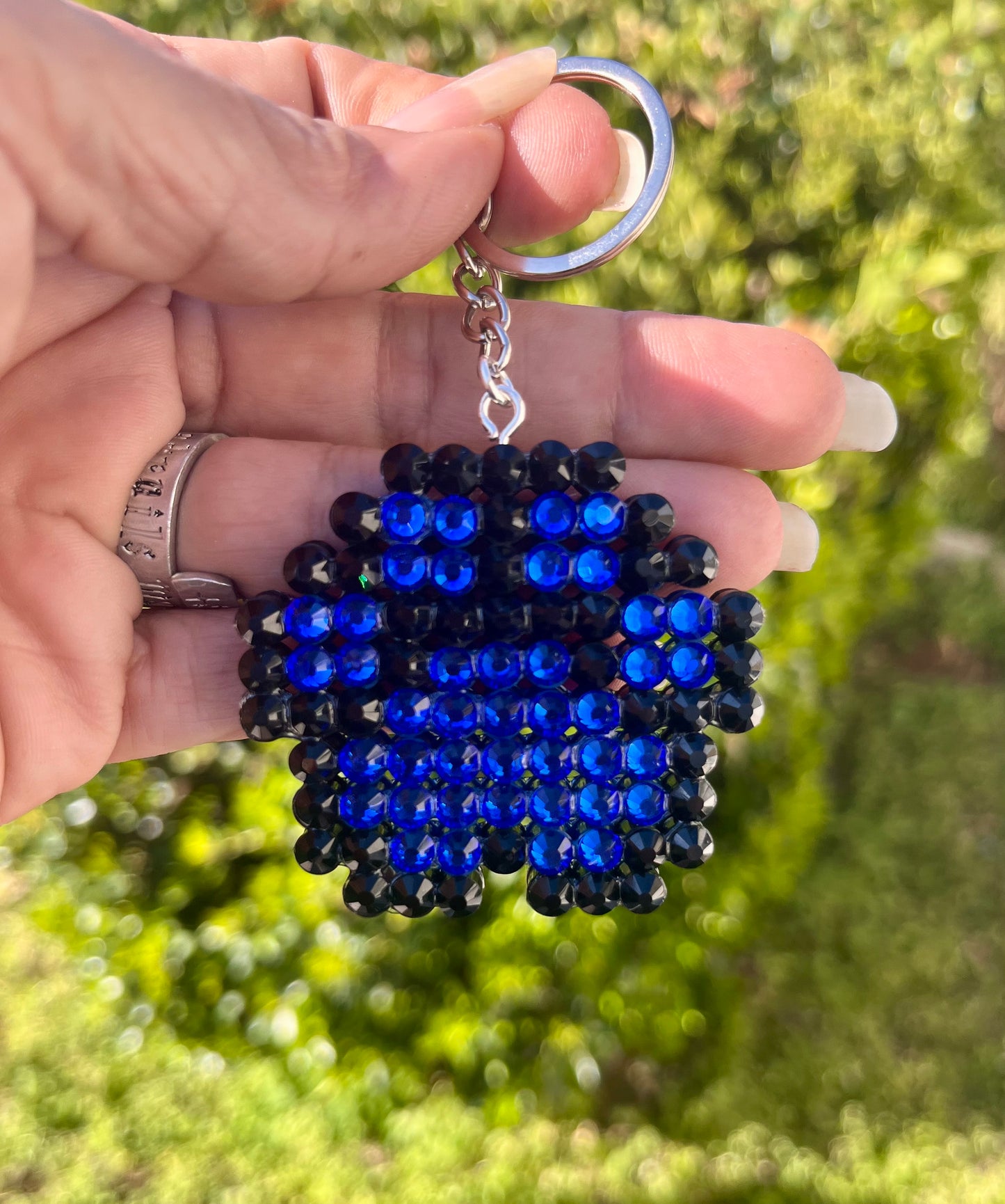 Paw Print Keychain