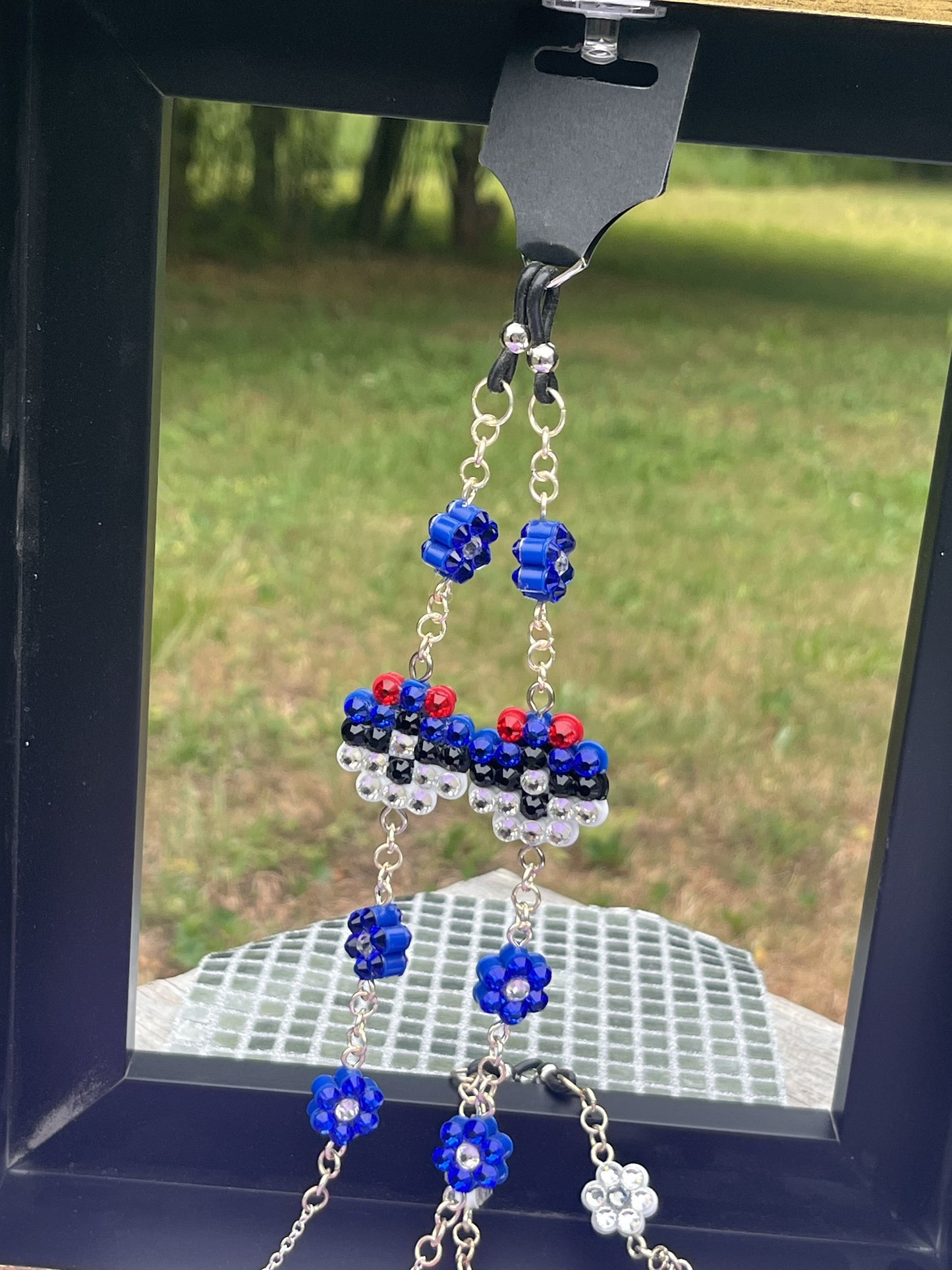 Flower Eyeglass Chains or Lanyard Pokemon ball