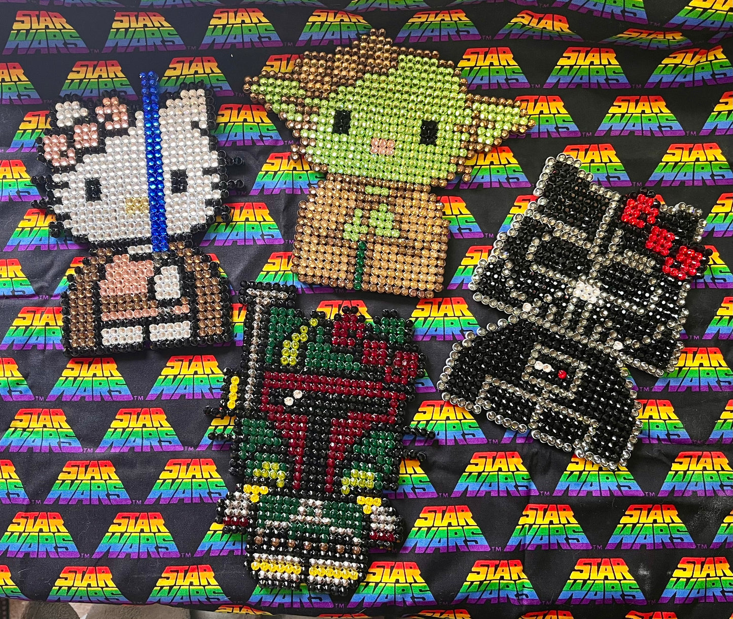 Kitty Mashups:Jedi Kitty Master Anywhere Ornament