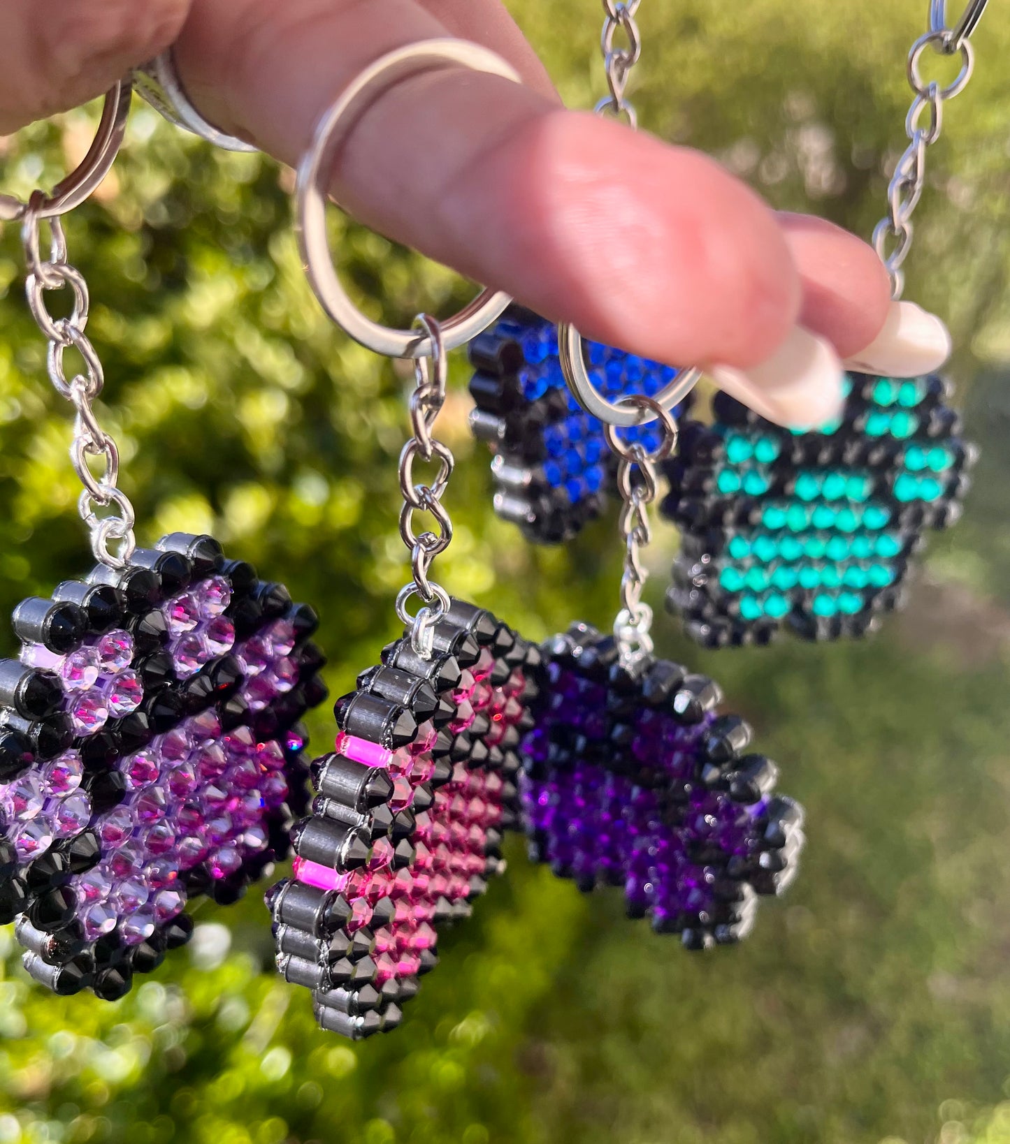 Paw Print Keychain