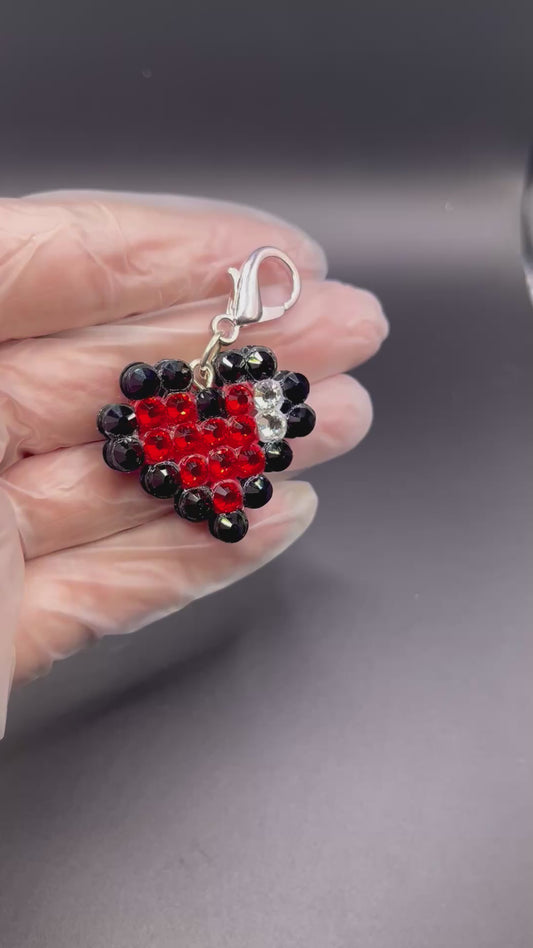 Adorable heart charm